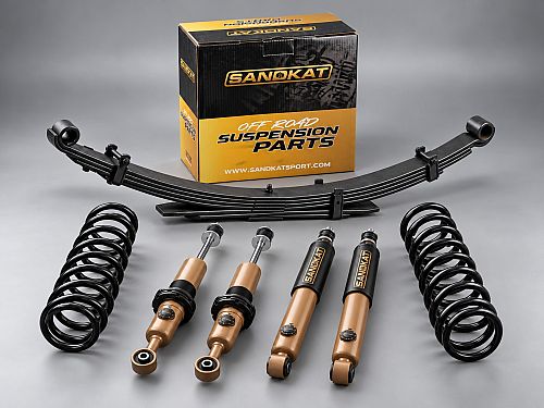 Лифт подвеска Sandkat Ford Ranger New Gen (китайская версия) (2022-) увеличение клиренса 30/50 мм с регулируемыми амортизаторами, SND012