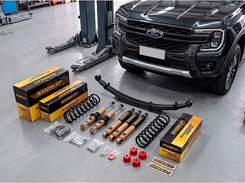 Лифт подвеска Sandkat Ford Ranger New Gen (2022-) увеличение клиренса спереди 50 мм с регулируемыми амортизаторами, SND011 Лифт подвеска Sandkat Ford Ranger New Gen (2022-) увеличение клиренса спереди 50 мм с регулируемыми амортизаторами, SND011 — фото 2