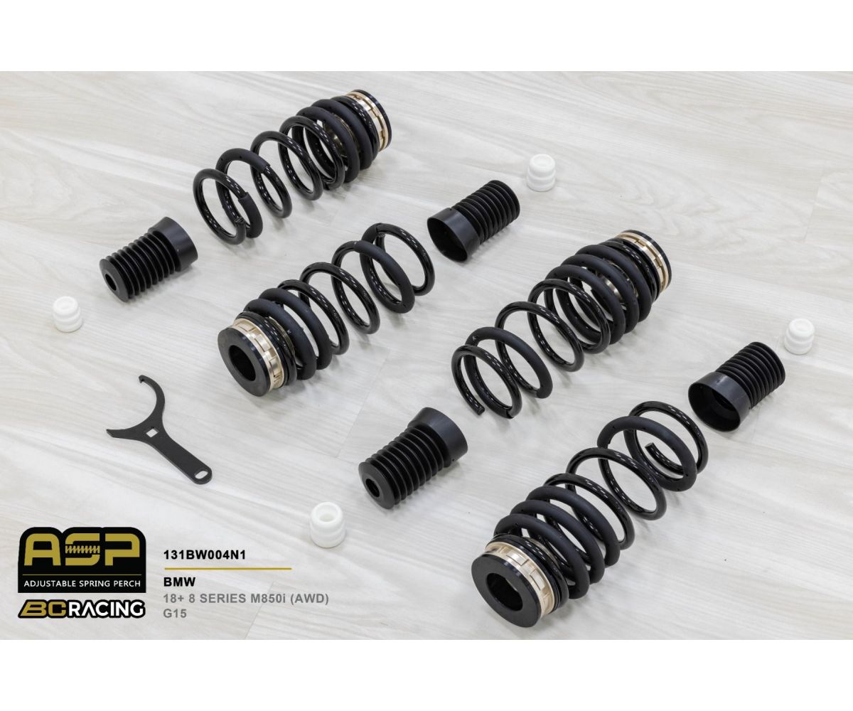 Комплект занижения BC Racing серия ASP BMW 8 Серия M850i G15 AWD (2019-) с занижением 27/35 мм, 131BW004N1 Комплект занижения BC Racing серия ASP BMW 8 Серия M850i G15 AWD (2019-) с занижением 27/35 мм, 131BW004N1
