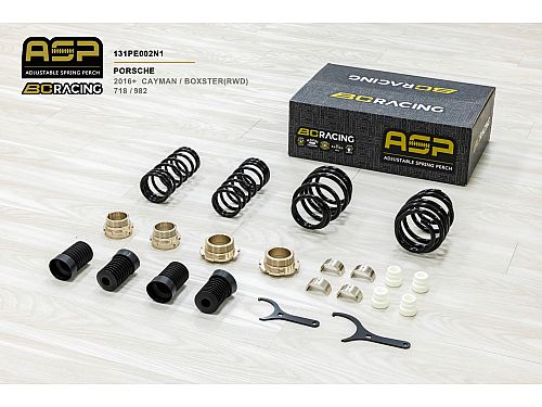 Комплект занижения BC Racing серия ASP PORSCHE BOXSTER 718 RWD (2016-) с занижением 38/30 мм, 131PE002N1