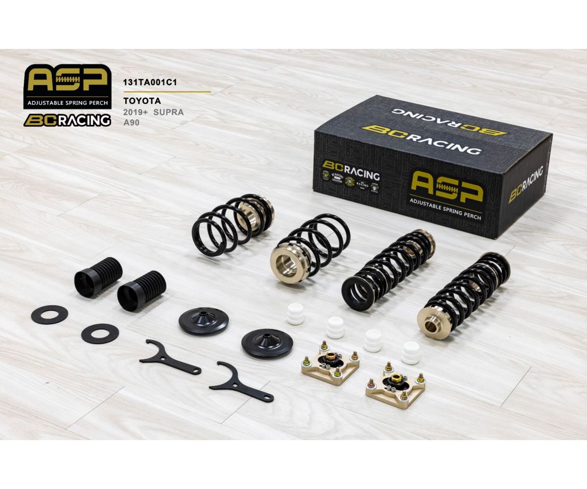 Комплект занижения BC Racing серия ASP Camber TOYOTA SUPRA A90 (2019-) с занижением 33/34 мм, 131TA001C1 Комплект занижения BC Racing серия ASP Camber TOYOTA SUPRA A90 (2019-) с занижением 33/34 мм, 131TA001C1