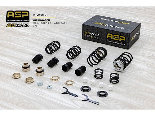 Комплект занижения BC Racing серия ASP Volkswagen GOLF VIII R HATCHBACK MK8 (2020-) с занижением 25/40 мм, 131VW002N1