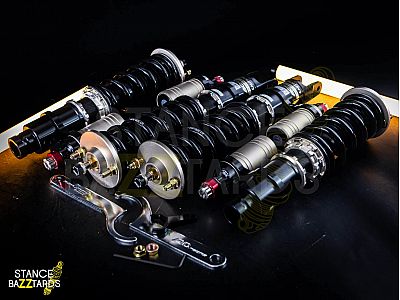 Комплект винтовой подвески (койловеров) BC Racing серия ZX с регулировками высоты (фултап), жесткости, развала Nissan Skyline R33 GTS ECR33 (1995-1998), D-16ZX Комплект винтовой подвески (койловеров) BC Racing серия ZX с регулировками высоты (фултап), жесткости, развала Nissan Skyline R33 GTS ECR33 (1995-1998), D-16ZX