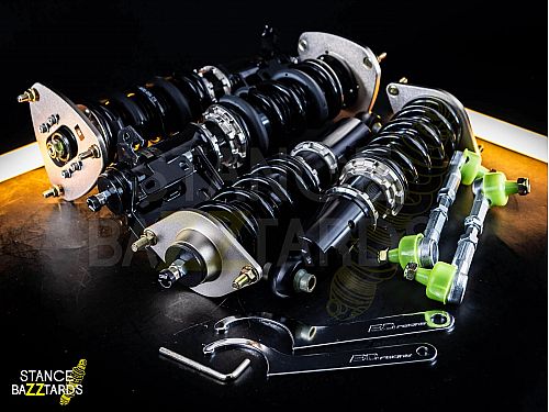 Винтовая подвеска (койловеры) BC Racing серия RM тип MA Subaru BRZ MK2, 2020- с регулировками высоты (фултап), жесткости, развала, F-36RMMA