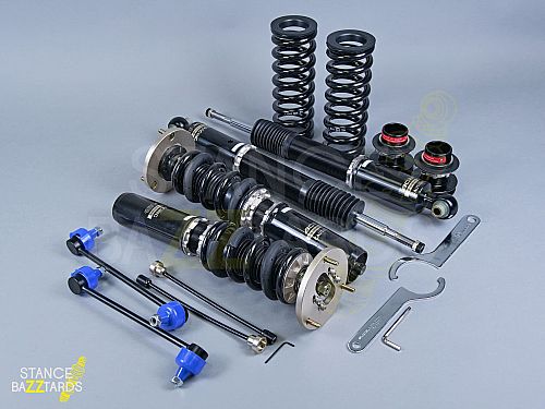 Комплект винтовой подвески (койловеров) BC Racing серия RM тип MA с регулировками высоты (фултап), жесткости, развала BMW 3 Серия E92(M3), 2006-2013, I-13RMMA/F14R10