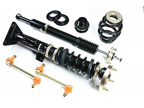 Винтовая подвеска (койловеры) BC Racing серия BR RA BMW 3 Серия E36 (M3) SEDAN  (1992-1999) с регулировками высоты (фултап), жесткости и развала (см. хар-ки), I-26BRRA