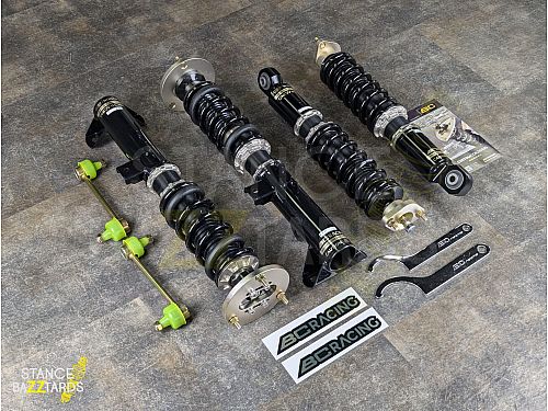 Винтовая подвеска (койловеры) BC Racing серия RM MA BMW 3 Серия E36 COMPACT (True rear coilovers) (1994-2000) с регулировками высоты (фултап), жесткости и развала (см. хар-ки), I-79RMMA