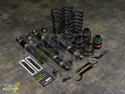 Винтовая подвеска (койловеры) BC Racing серия BR RN Mercedes-Benz E-CLASS W210 (E55 AMG) SEDAN  (1998-2002 ) с регулировками высоты (фултап), жесткости и развала (см. хар-ки), J-29BRRN