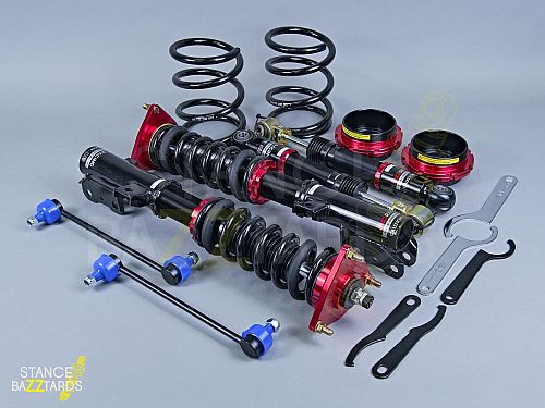 Комплект винтовой подвески (койловеров) BC Racing серия V1 тип VM с регулировками высоты (фултап), жесткости, развала Hyundai SANTA FE AWD DM, 2012-, M-26V1VM