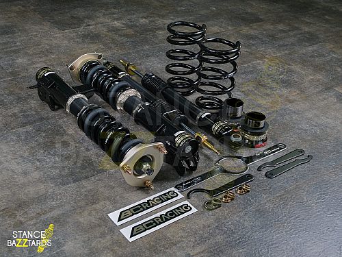 Винтовая подвеска BC Racing серия BR RS MAZDA CX-5 2 поколение (KF2P) (2017-) с регул-ми (фултап), жесткости и развала (см. хар-ки), N-37BRRS