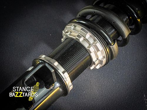 Винтовая подвеска (койловеры) BC Racing серия BR RS KIA Sportage NQ5 (2023-) FWD/AWD с регулировками высоты (фултап), жесткости и развала, W-20BRRS