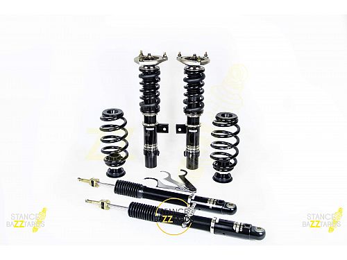 Винтовая подвеска (койловеры) BC Racing серия BR RA AUDI Q3 (8U) FWD/AWD (2012-) с регулировками высоты (фултап), жесткости и развала (см. хар-ки), S-22BRRA