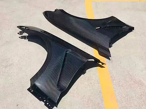 Крылья передние карбоновые для Ford Mustang S550 (2018-2023), стиль Fender 001, ICOOH, DL-FD0715-03 Крылья передние карбоновые для Ford Mustang S550 (2018-2023), стиль Fender 001, ICOOH, DL-FD0715-03