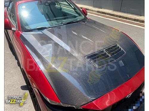Капот карбоновый для Ford Mustang S650 (2024-), стиль 002 OEM (с вентиляционными отверстиями), ICOOH, DL-FD0715-17 Капот карбоновый для Ford Mustang S650 (2024-), стиль 002 OEM (с вентиляционными отверстиями), ICOOH, DL-FD0715-17