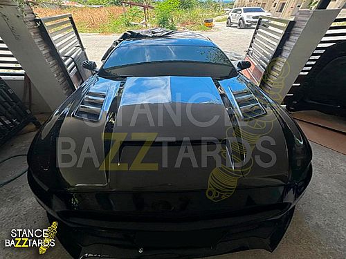 Капот карбоновый для Ford Mustang S550 (2015-2017), стиль 003 Terminator, ICOOH, DL-FD0927-02 Капот карбоновый для Ford Mustang S550 (2015-2017), стиль 003 Terminator, ICOOH, DL-FD0927-02