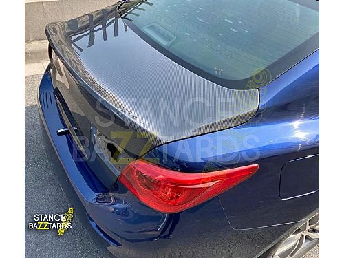 Крышка багажника карбоновая для Infiniti Q50 V37 (2016-2020), стиль trunk, ICOOH, DL-II1021-03