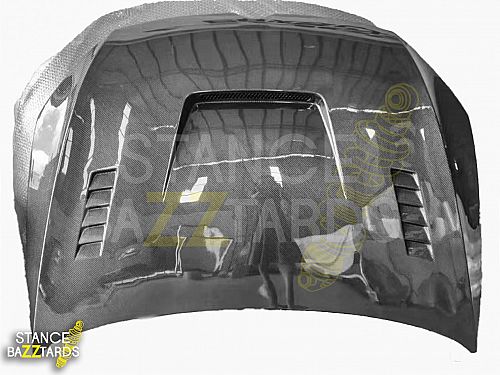 Капот карбоновый для Volkswagen Golf R 7, 7.5 (2013-), стиль W11, ICOOH, DL-VW0112-01