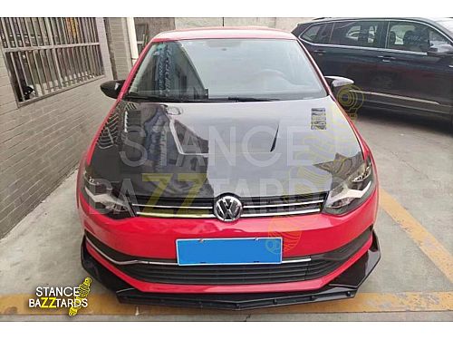 Капот карбоновый для Volkswagen Polo 5 (2012-), стиль W11, ICOOH, DL-VW1216-02 Капот карбоновый для Volkswagen Polo 5 (2012-), стиль W11, ICOOH, DL-VW1216-02