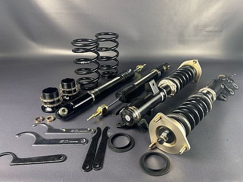 Комплект винтовой подвески (койловеров) BC Racing (Б/У) серия BR тип RS с регулировками высоты (фултап), жесткости, развала MAZDA CX-5 2 поколение (KF2P) (2017-), N-37BRRS_REF