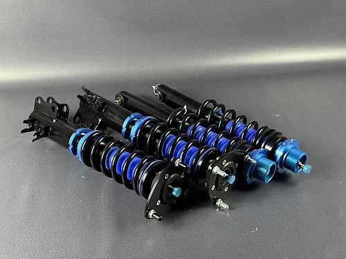 Комплект винтовой подвески (койловеров) SB Chery Tiggo 8 Pro Max (2023-) (Extreme Low) с регулировками высоты (фултап), жесткости (36 регулировок), развала, SD-285REF