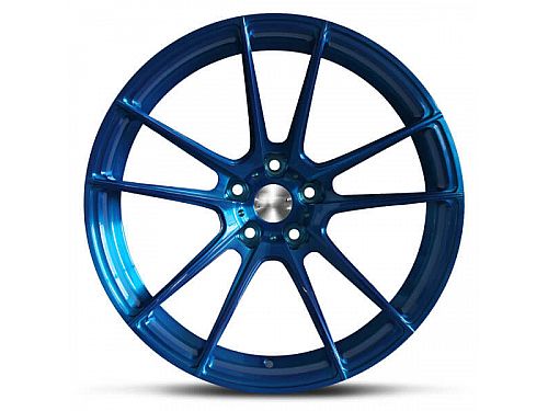 Диски колесные кованые гоночные синие автомобильные, SB001-0690