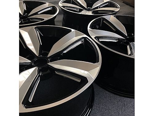 Диски колесные кованые алюминиевые brushed черные автомобильные, SB001-0634 Диски колесные кованые алюминиевые brushed черные автомобильные, SB001-0634