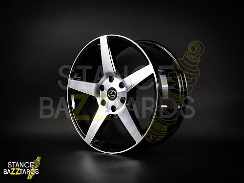 Диски колесные кованые Vossen style 5 спицевые автомобильные для Lexus (GX-470), SB001-0667(D20/9J/9J/ET25/ET25/6x139.7/CB106.1)