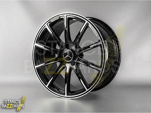 Диски колесные кованые Mercedes-Benz Brabus style автомобильные штатные, FMB-23