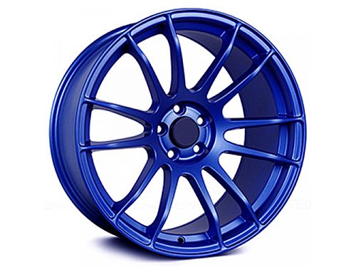 Диски колесные кованые Work style с конкейвом синие автомобильные, SB001-0751