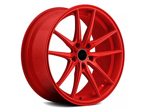 Диски колесные кованые красные 10 спицевые автомобильные, SB001-0685