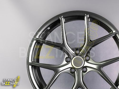 Диски колесные кованые HRE R101 style матовый для Volkswagen Tiguan автомобильные, SB001-0415B(D20/8.5J/ET33/ET29/5x112/CB57.1)