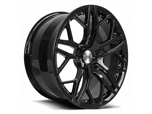 Диски колесные кованые AEZ style черные автомобильные, SB001-036