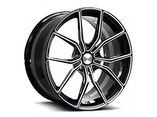Диски колесные кованые с конкейвом черные автомобильные, SB001-0711