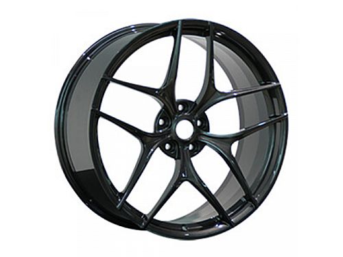 Диски колесные кованые HRE style с конкейвом черные автомобильные, SB001-0412