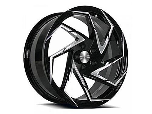 Диски колесные кованые черные автомобильные, SB001-0447