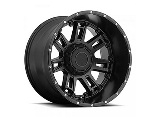 Диски колесные кованые Off Road 7 спиц черные автомобильные, SB001-0694