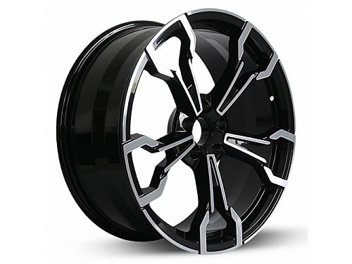 Диски колесные кованые кастомные черные автомобильные, SB001-0321