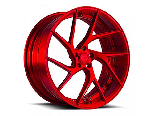 Диски колесные кованые Vossen style красные автомобильные, SB001-0520