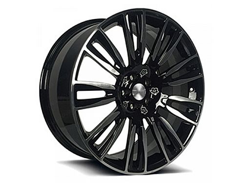 Диски колесные кованые суперлегкие черные автомобильные, SB001-0421