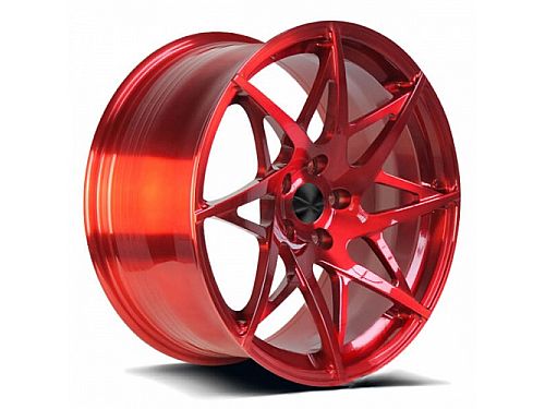 Диски колесные кованые 3SDM style красные автомобильные, SB001-0144