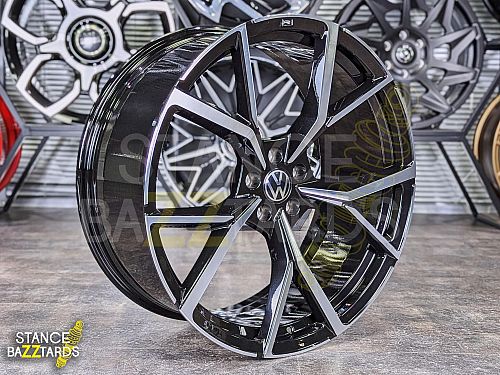 Диски колесные кованые Volkswagen R style автомобильные штатные, FAD-22(D22/9.5J/ET30/5x112/CB57.1)
