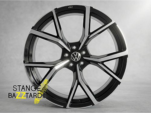 Диски колесные кованые Volkswagen R style автомобильные штатные, FAD-22(D22/9.5J/ET30/5x112/CB57.1)