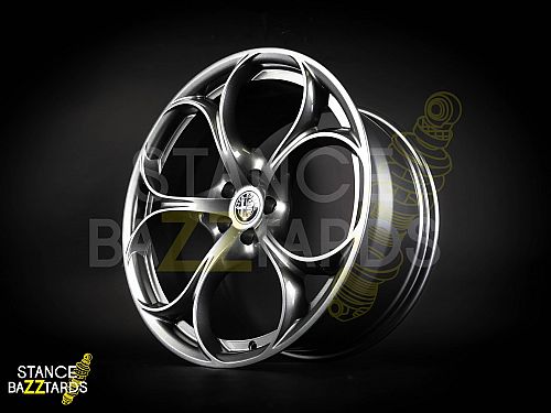 Диски колесные кованые Alfa Romeo Stelvio Quadrifoglio style автомобильные штатные , FAR-1(D20/9J/10J/ET29/ET34/5x110/CB65.1) Диски колесные кованые Alfa Romeo Stelvio Quadrifoglio style автомобильные штатные , FAR-1(D20/9J/10J/ET29/ET34/5x110/CB65.1)