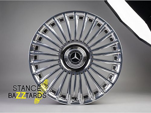 Диски колесные кованые Mercedes Maybach хром автомобильные, SB001-0358
