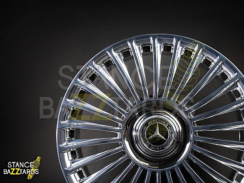 Диски колесные кованые Mercedes Maybach хром автомобильные, SB001-0358 Диски колесные кованые Mercedes Maybach хром автомобильные, SB001-0358