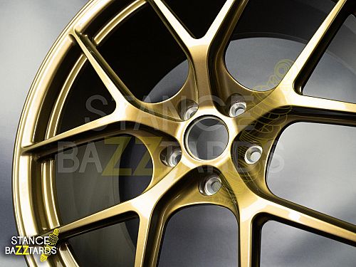 Диски колесные кованые HRE R101 style для Voyah Free сатинированная бронза автомобильные, SB001-0415B(D21/9.5J/ET23/5x120/CB66.1), SB001-0415B(D21/9.5J/ET23/5x120/CB66.1) 