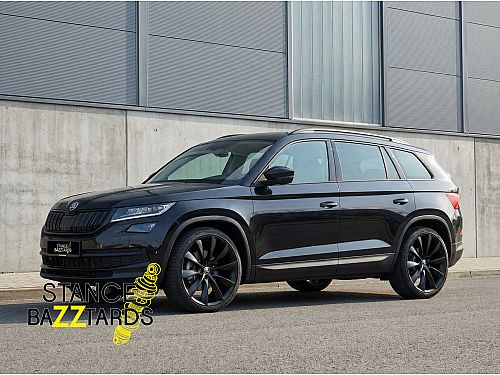 Диски колесные кованые Skoda RS style матово черные автомобильные, SB001-0432 Диски колесные кованые Skoda RS style матово черные автомобильные, SB001-0432