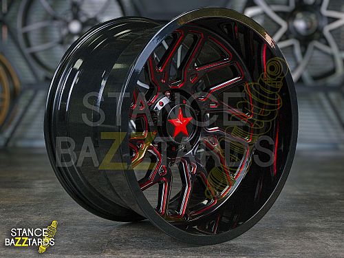Диски колесные кованые Off Road автомобильные, SB001-0477X(D19/9J/10J/ET10/5x115/CB71.5)