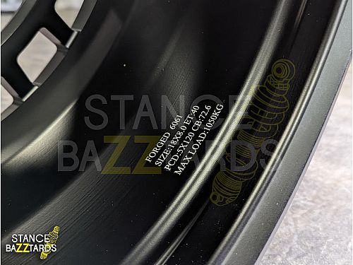 Диски колесные кованые Off Road черные 8 спиц 6 отв автомобильные, SB001-0479 Диски колесные кованые Off Road черные 8 спиц 6 отв автомобильные, SB001-0479 — фото 5