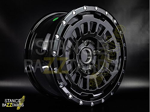 Диски колесные кованые матово черные автомобильные, SB001-0554